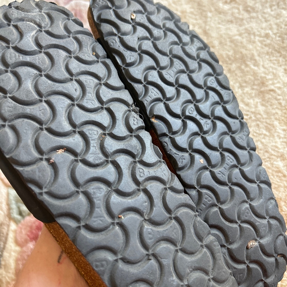Birkenstock Womens Black Madrid One Strap Slip On Slides Sandals Size 38 W 7 M 5 main image 2
